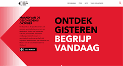 Desktop Screenshot of maandvandegeschiedenis.nl